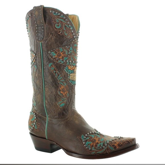 OLD GRINGO DULCE CALAVERA SKULL Cowgirl boots sugar skull guns RTL $675 NIB 7.5 - Picture 6 of 10